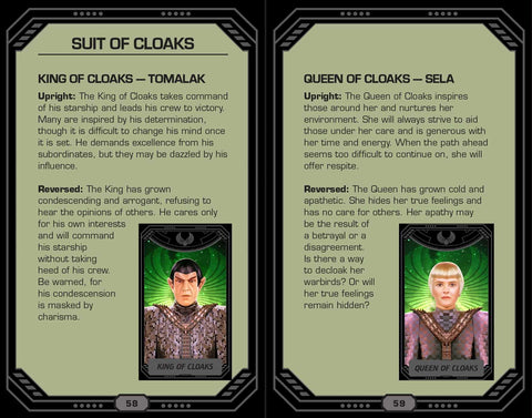 Star Trek: The Next Generation Tarot Cards Deck & Guidebook Insight Editions NEW