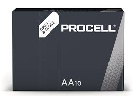 10 Duracell Procell AA Alkaline Profession LR6 Batteries 1.5V Exp 2033 NEW
