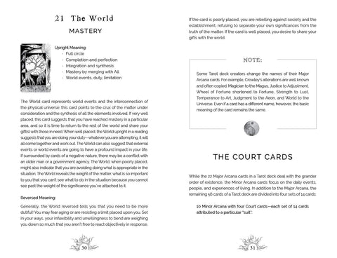 Intuitive Wisdom Tarot Cards Set Deck Color Schiffer Publishing Motuzas NEW