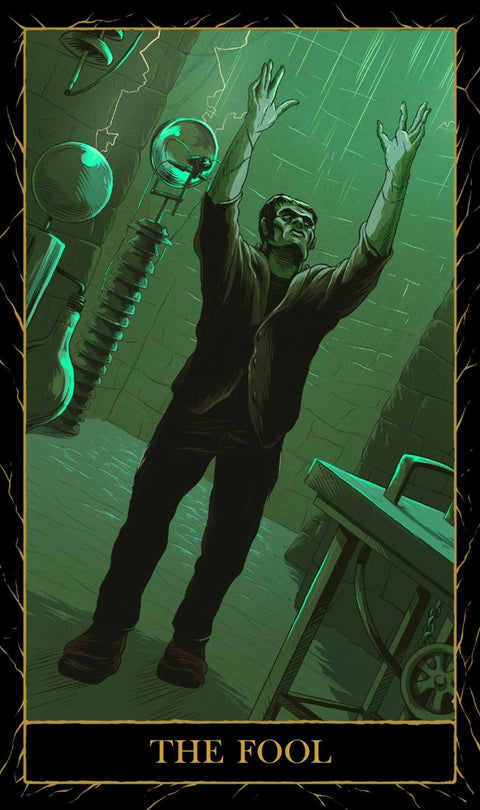 Universal Monsters Tarot Cards Deck And Guidebook