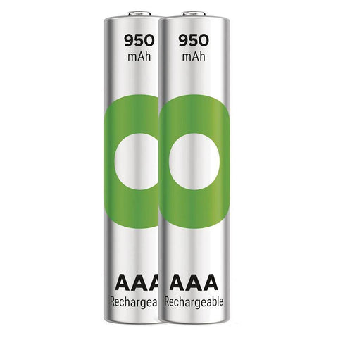 GP R03 AAA ReCyko 950mAh rechargeable batteries 2 pcs. (beige pack)