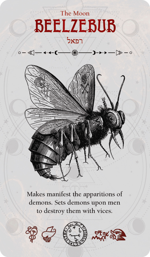 Occult Tarot Pocket Edition Cards in a Tin Rockpool
