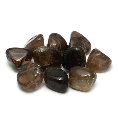 Smoky Quartz Tumble Stones Tumble Crystals 500 Grams Pack Lo Scarabeo Cr19