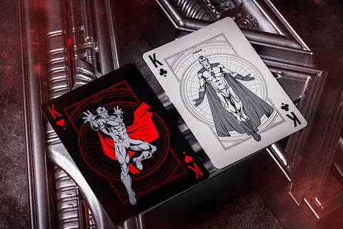 Avengers Ultron Playing Cards 2 Decks Pvc & Paper Led Lights Difatta Dif10