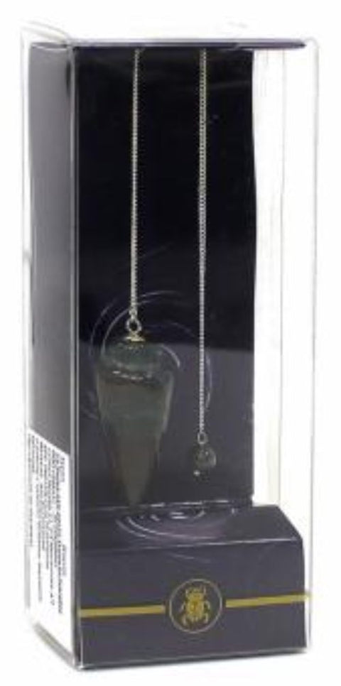 Classic Power Bloodstone Pendulum Lo Scarabeo Silver Chain Dowsing NEW