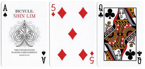 Bicycle Shin Lim Playing Cards Deck Poker Size Air-Cushion Finish USpcc NEW