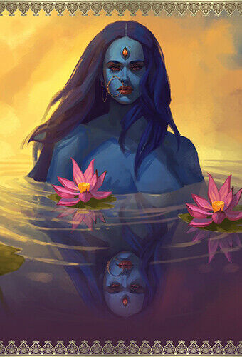 Kali Orakel Pocket Edition Blue Angel Karten Alana Fairchild Jimmy Manton Pkal44