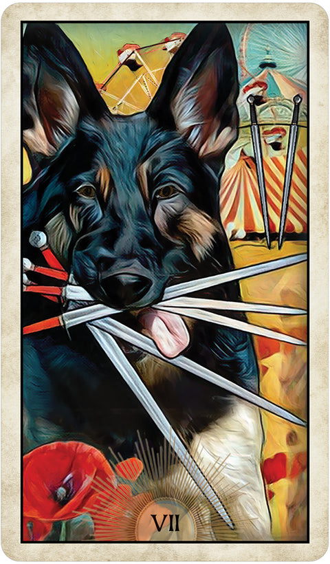 Wise Dog Tarot Cards Deck US Games Systems Mj Cullinane Esoteric 2020 NEW