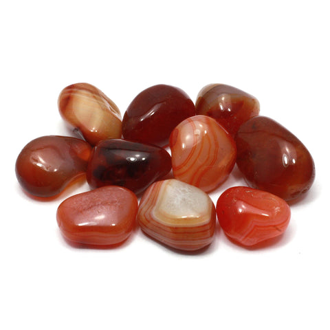 Carnelian Tumble Stones Tumble Crystals 500 Grams Pack Lo Scarabeo Cr07