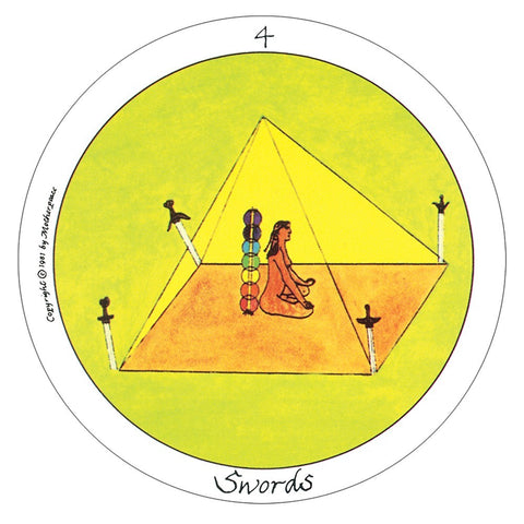 Mini Motherpeace Round Tarot Deck Esoteric Telling US Games Systems NEW