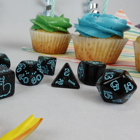 Q WORKSHOP 20 years: Llama Dice Set Limited edition