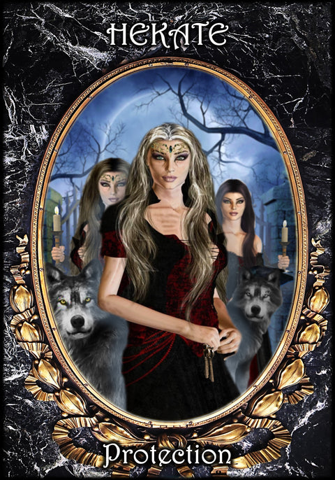 Dark Goddess Oracle Cards Deck And Guidebook Solarus Divine Feminine NEW