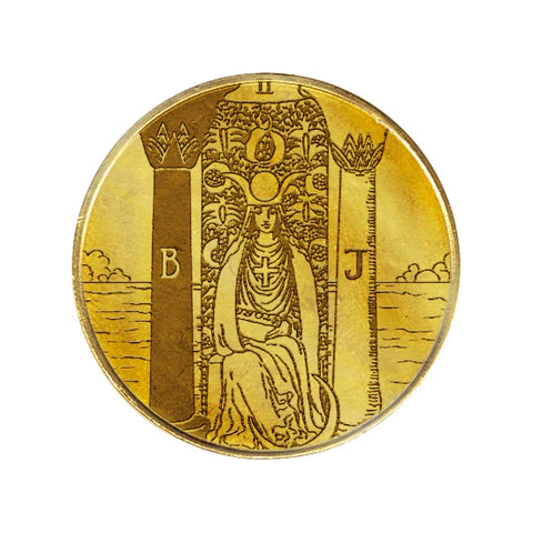 The High Priestess Tarot Talisman Coin Wisdom & Enlightenment Lo Scarabeo NEW