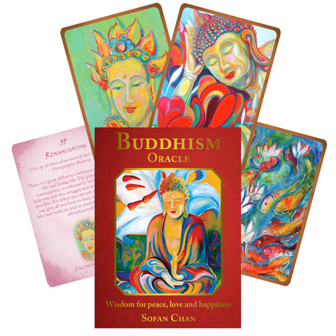 Buddhism Oracle Wisdom For Peace Love & Happiness Rockpool Publishing Chan NEW