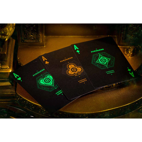Avengers Loki Playing Cards 2 Decks Pvc & Paper Led Lights Difatta Dif14