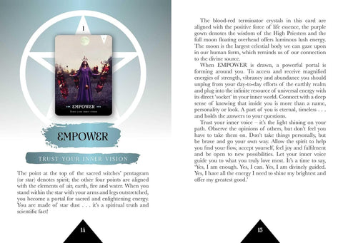 Dark Magick Oracle Cards Deck Reveal The Light Within Rockpool Publishing NEW
