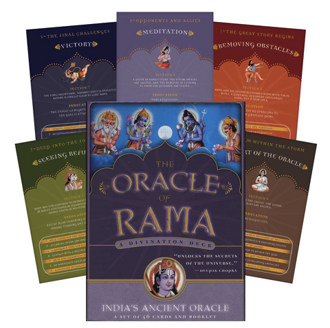 The Oracle Of Rama Divination Cards Deck Insight Editions Dr. David Frawley NEW