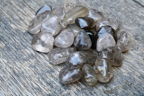 Smoky Quartz Tumble Stones Tumble Crystals 500 Grams Pack Lo Scarabeo Cr19