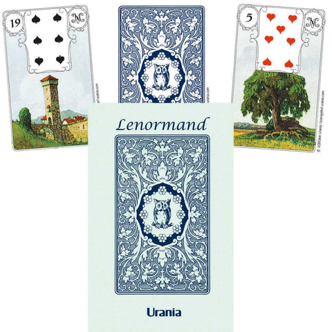 Blue Owl By Mlle Lenormand 36 Cards Deck Esoteric Fortune Telling Agm 1067012979