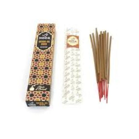 Noor Oud Incense Dehn Al Oud Premium Agarwood Sticks, 15g Box, Made in India