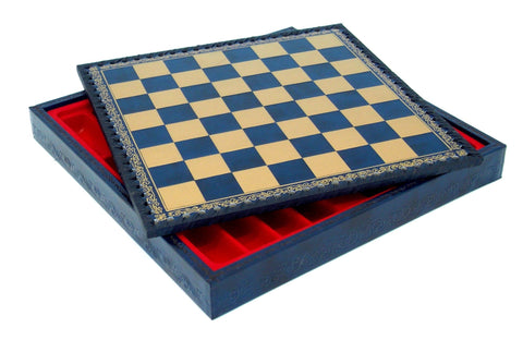 Italfama Crusaders vs Saracens Chess Set, Hand-Painted, 35cm Board w/ Storage