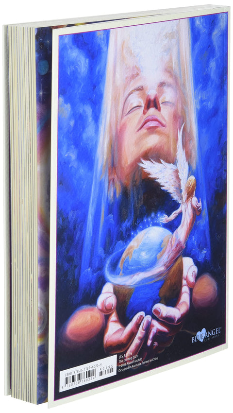 LIGHTWORKER JOURNAL BLUE ANGEL BY ALANA FAIRCHILD 220-PAGE NOTEBOOK WRITING NEW