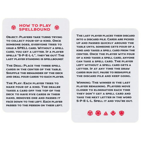 Bicycle Spellbound Playing Cards Deck β Fantasy Dragons, Foil, Poker Size