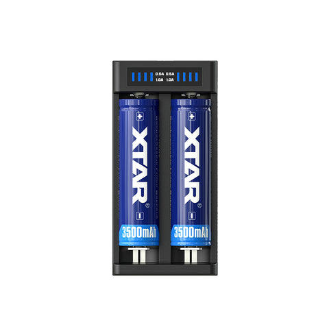 XTAR MC2 Plius Micro Usb Li-ion Battery Charger 1865 Cylindrical TC/CC/CV