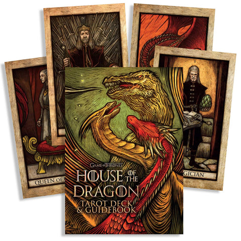 Game Of Thrones House Of The Dragon Tarot Deck & Guidebook Insight Editions