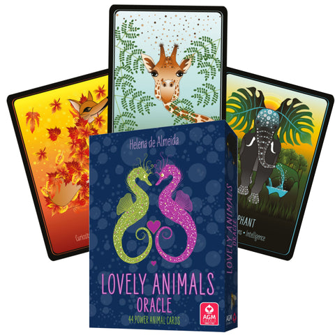 Lovely Animals Oracle Deck Agm Urania By Helena De Almeida 44 Cards Esoteric NEW