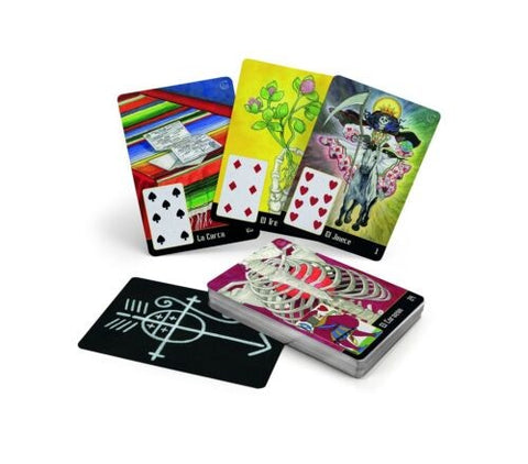 La Santa Muerte Lenormand Cards Deck Schiffer Publishing Pelletrier & French NEW