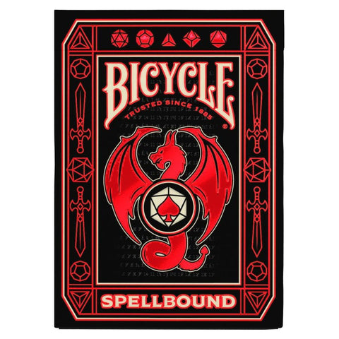 Bicycle Spellbound Playing Cards Deck – Fantasy Dragons, Foil, Poker Size