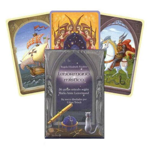Lenormand Mistico Deck Cards Mystical Lenormand Oracle Spanish Edition Agm NEW