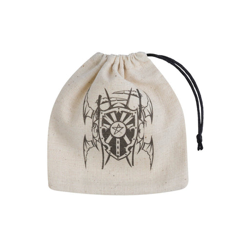 VAMPIRE BASIC DICE BAG BEIGE BLACK POUCH ROLEPLAYING GAMES Q-WORKSHOP DND NEW