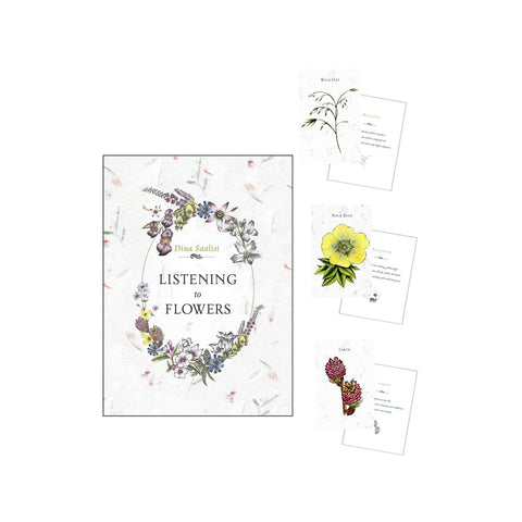 Listening To Flowers Positive Affirmations Oracle Cards Schiffer Publishing NEW
