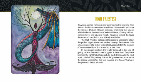 Ravyness Drakon Tarot Cards Deck Schiffer Publishing Esoteric Beth Seilonen NEW