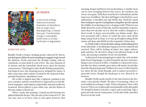 Bonefire Tarot Cards Deck 2Nd Edition Gabi Angus-West Schiffer Publishing Sp172