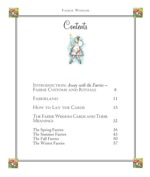 Faerie Wisdom Cards Deck Magical Messages Gillian Kemp Cico Books Ccp26