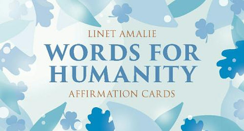 Words For Humanity Affirmation Cards Deck Animal Dreaming Linet Amalie NEW