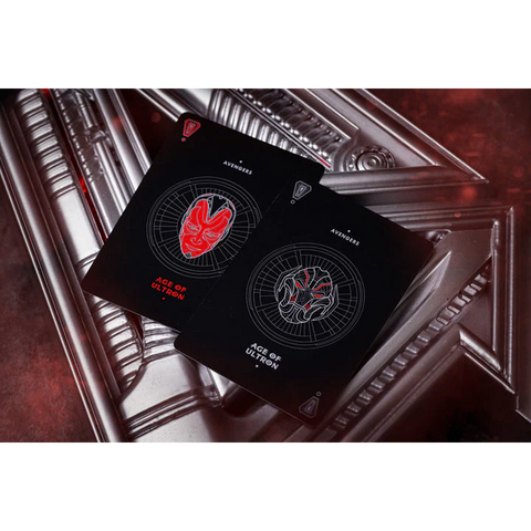 Avengers Ultron Playing Cards 2 Decks Pvc & Paper Led Lights Difatta Dif10