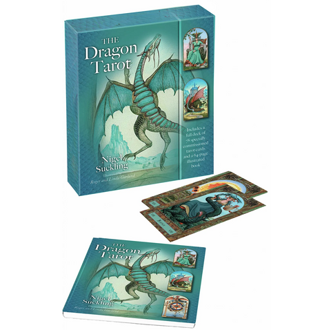 The Dragon Tarot Cards & Illustrated Book Cico Books Nigel Suckling Fantasy NEW