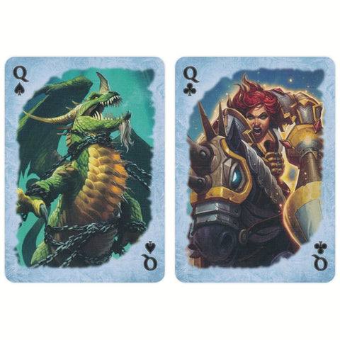 Bicycle World Of Warcraft Wrath Wlk Playing Cards Deck Poker Size Uspcc