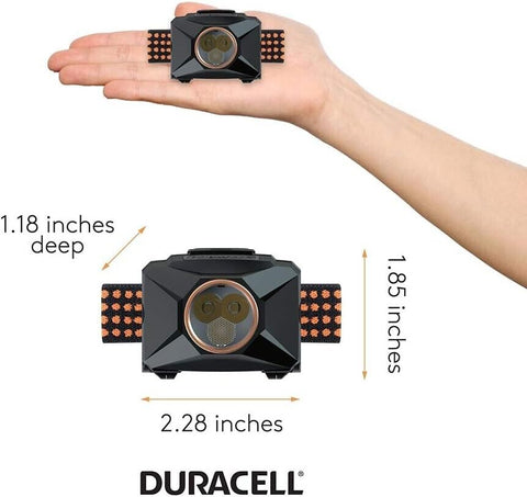 Duracell Led Headlamp 200 Lumens 3 Light Modes 3 Aaa Included 8579-Dh200Se
