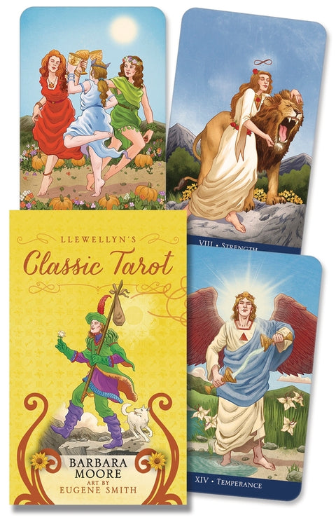 Llewellyn'S Classic Tarot Mini Cards Deck Esoteric Barbara Moore Llewellyn NEW