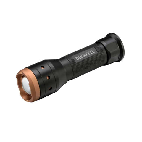 Duracell Aluminum Focusing Led Flashlight 350 Lumens + 3 Aaa Batteries Included