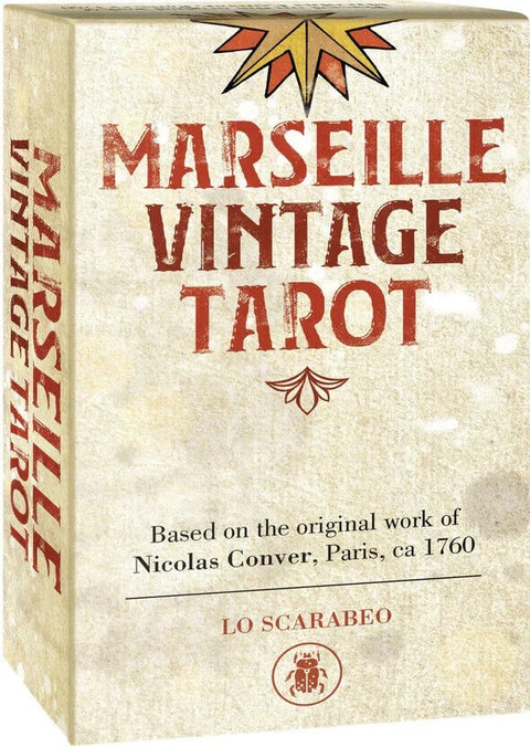 Marseille Vintage Tarot Cards Deck Lo Scarabeo Anna Maria Fortune Telling NEW