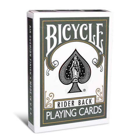 Bicycle Rider Back Grey Playing Cards Deck Magic Tricks Poker Made In USa NEW