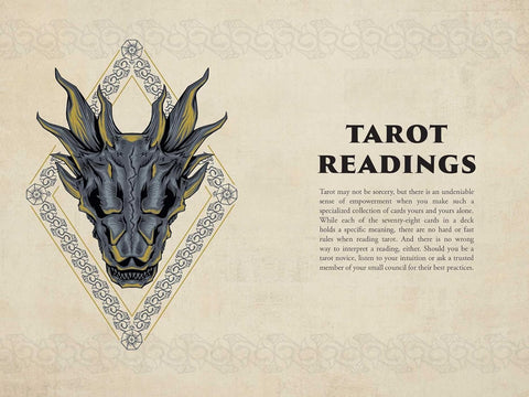 Game Of Thrones House Of The Dragon Tarot Deck & Guidebook Insight Editions