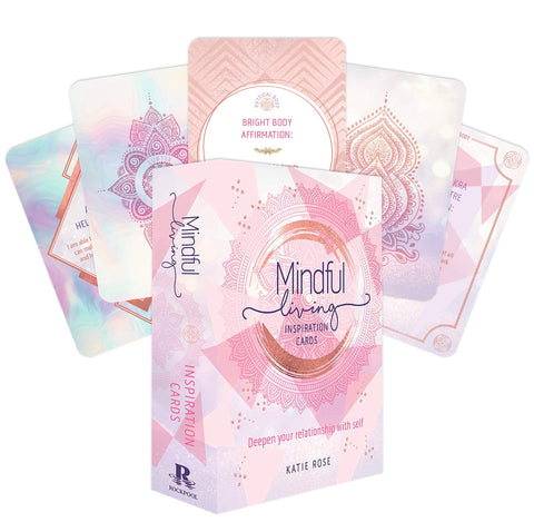 Mindful Living Inspiration Cards Deck Rockpool Esoteric Katie Rose Spiritual NEW