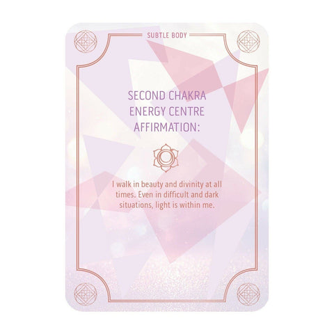 Mindful Living Inspiration Cards Deck Rockpool Esoteric Katie Rose Spiritual NEW